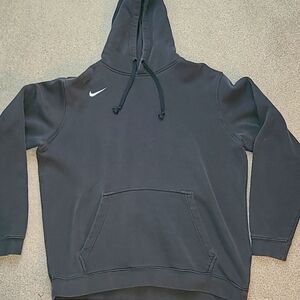 Men's Nike Hoodie - Size Large - Dark Grey